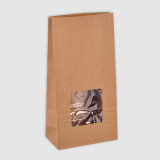 Stand Up Paper Bags With Window 0