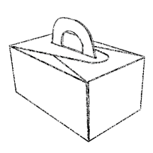 Click for enlarging Boxes with carrying handle 0