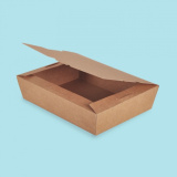 Cardboard food boxes with a full lid 2