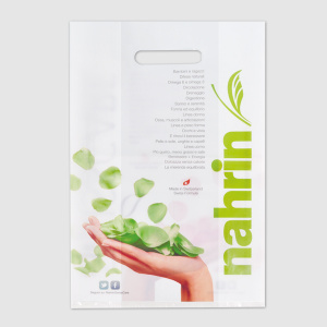Click for enlarging Die Cut Bags with Side Gussets 0