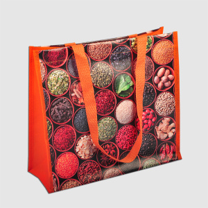 Click for enlarging Digitally Printed Laminated Bags with Edge Binding 0