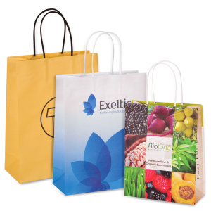 Click for enlarging J-Cut Handle Paper Bags 3