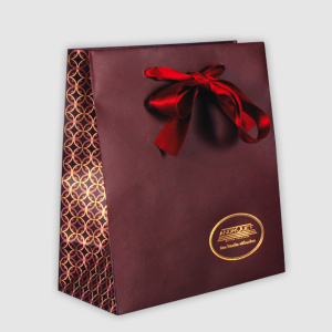 Click for enlarging Paper Bags with Ribbon Handles 1