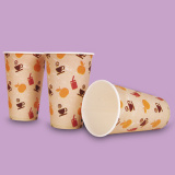 Paper cups 12oz with print 1