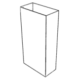 Правоъгълен калъф за кутия 0
