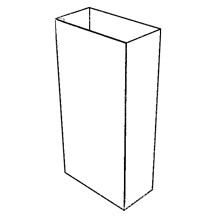 Click for enlarging Rectangular Sleeve 0