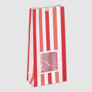 Click for enlarging Stand Up Paper Bags With Window 1