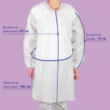 Protective apron from NWPP with long sleeves 2