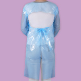 Disposable protective apron with sleeves 2